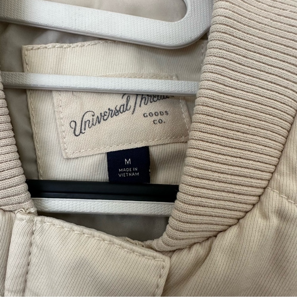 Universal Thread Cream Bomber Jacket - image 3